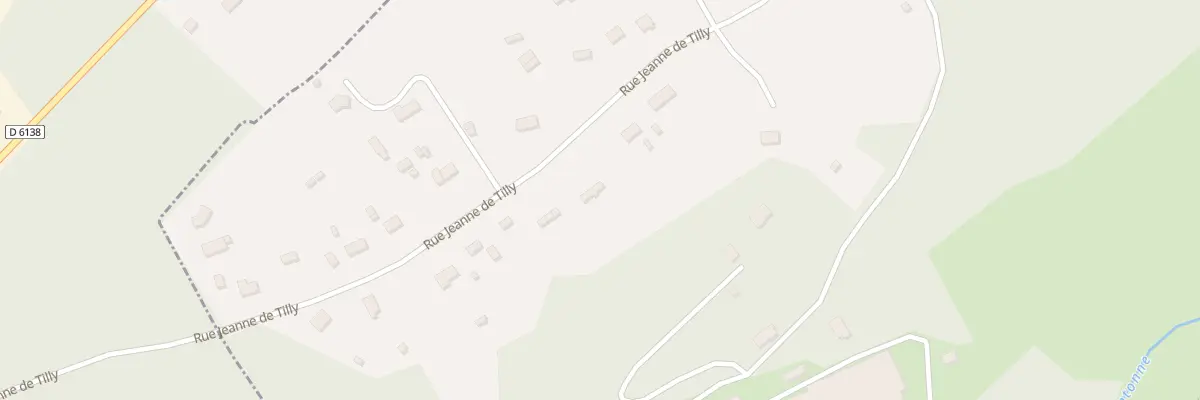 Plan du 233 Rue Jeanne de Tilly à Ferrières-Saint-Hilaire