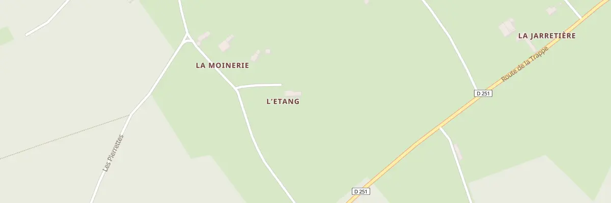 Plan du 260 L’Etang à Soligny-la-Trappe