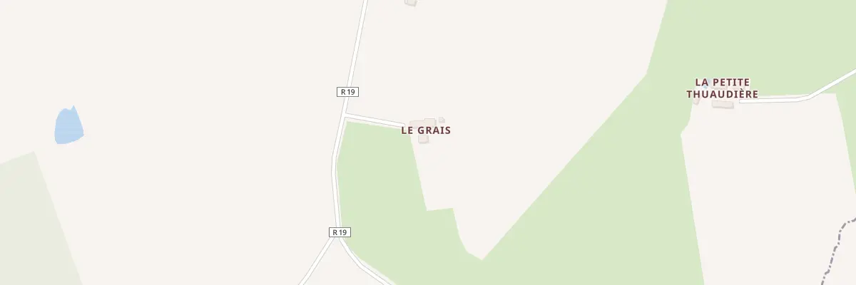 Plan du 5053 Le Grais à La Bosse