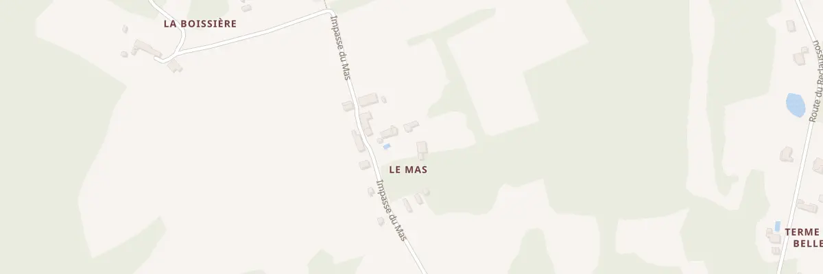 Plan du 698 Imp du Mas à Queyssac