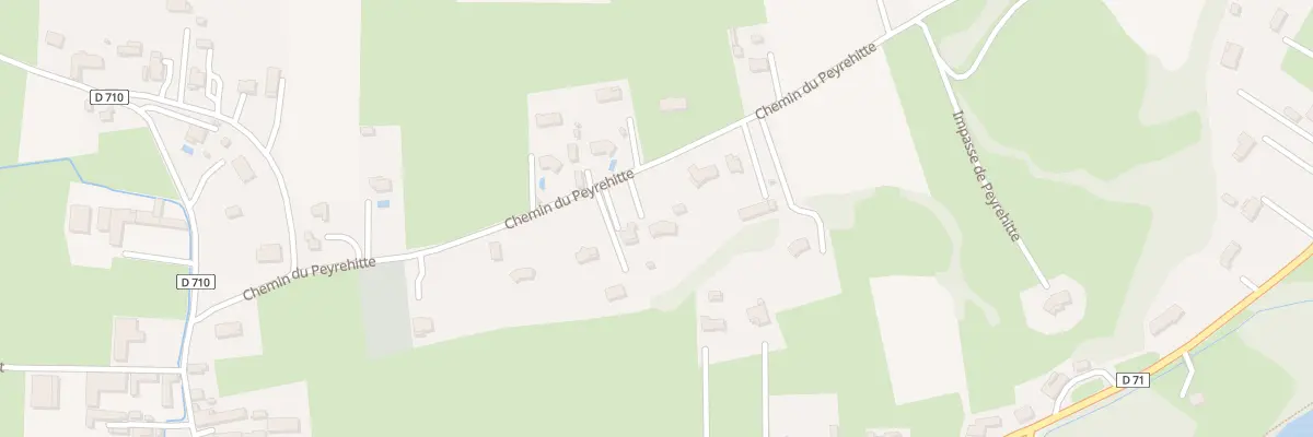 Plan de Che du Peyrehitte à Mazères-de-Neste