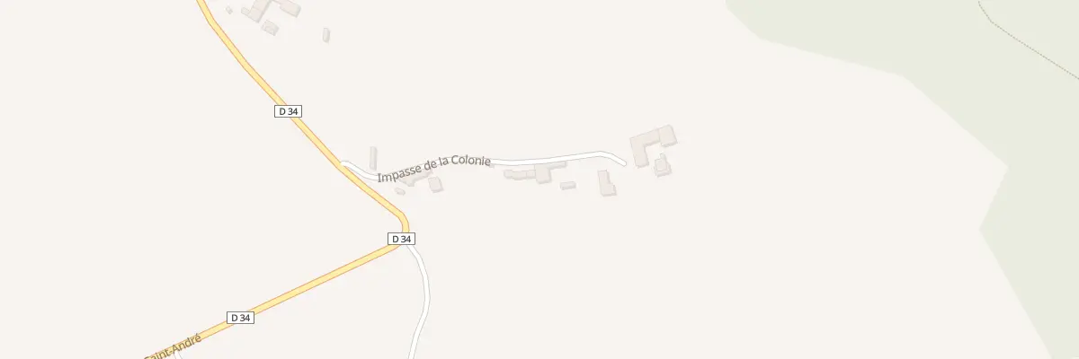 Plan du 6 Imp de la Colonie aux Tourreilles