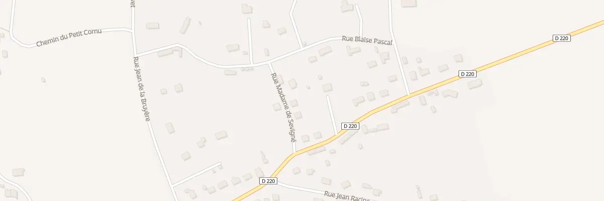 Plan du 4 Rue Madame de Sevigne à Rai