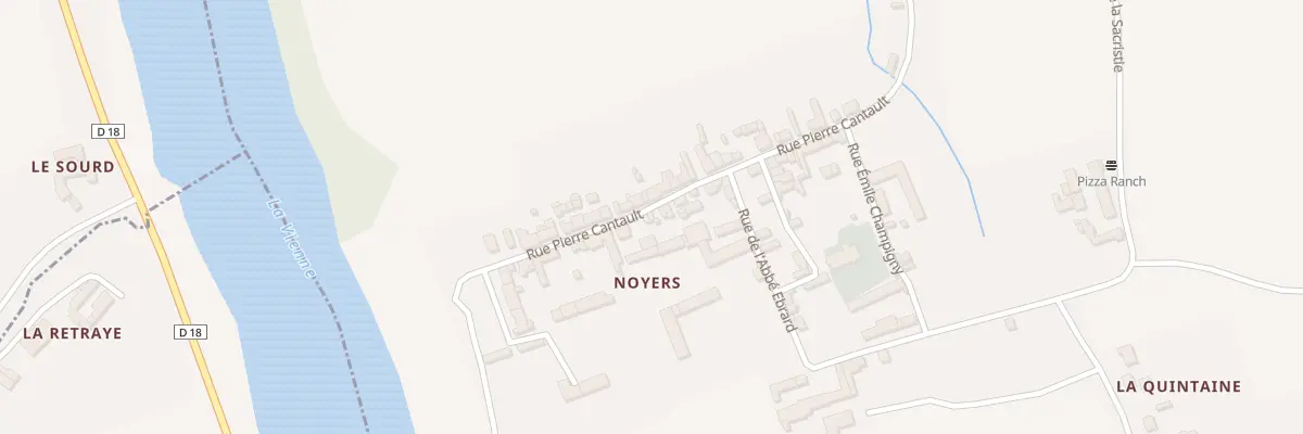 Plan du 17 Rue Pierre Cantault à Nouâtre