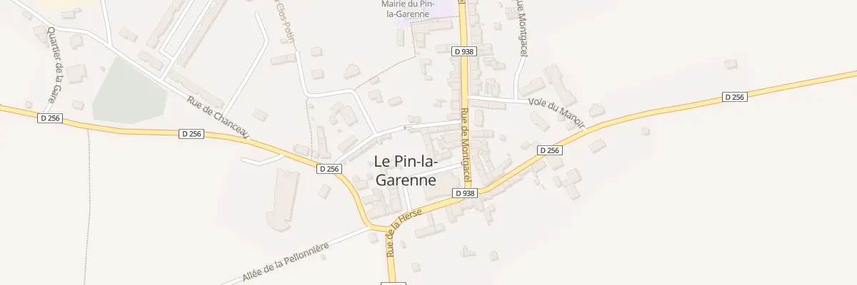 Plan du 7 Rue Montgacel au Pin-la-Garenne