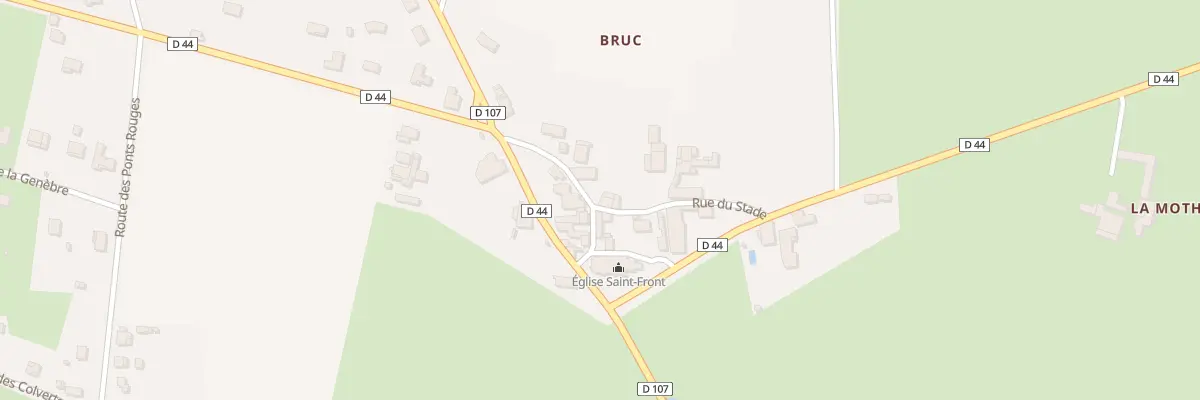 Plan du 82 Bruc Nord à Grignols