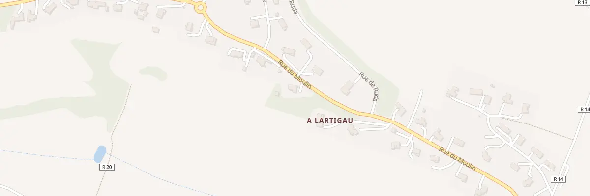 Plan du 15 Rue du Moulin à Castin