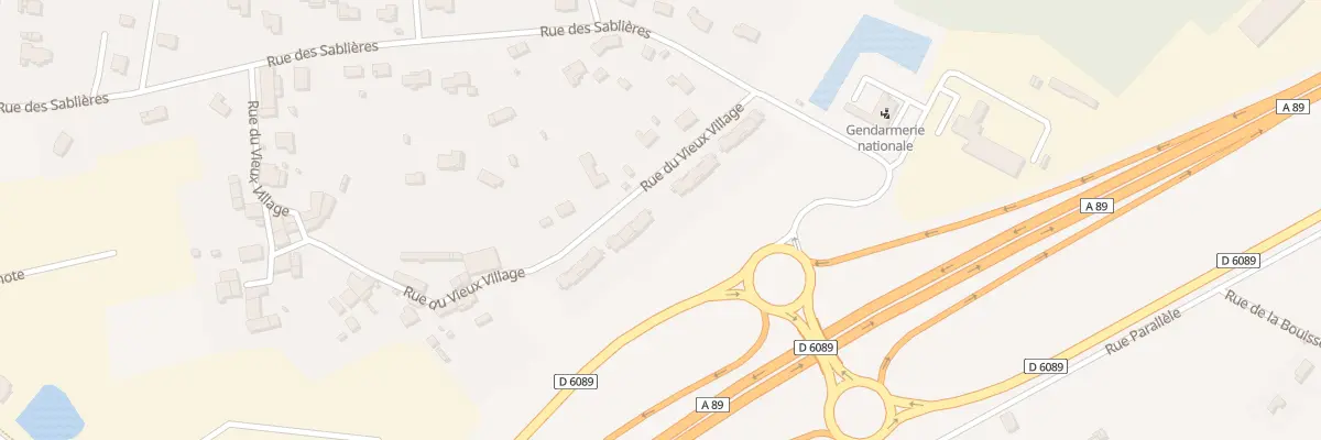 Plan du 34 Rue du Vieux Village à Saint-Astier