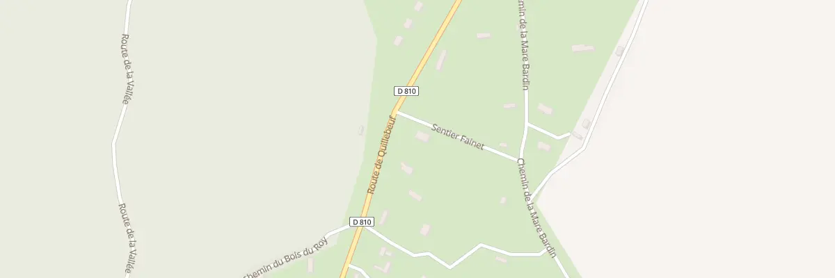 Plan du 14 Sen Fainet à Sainte-Opportune-la-Mare
