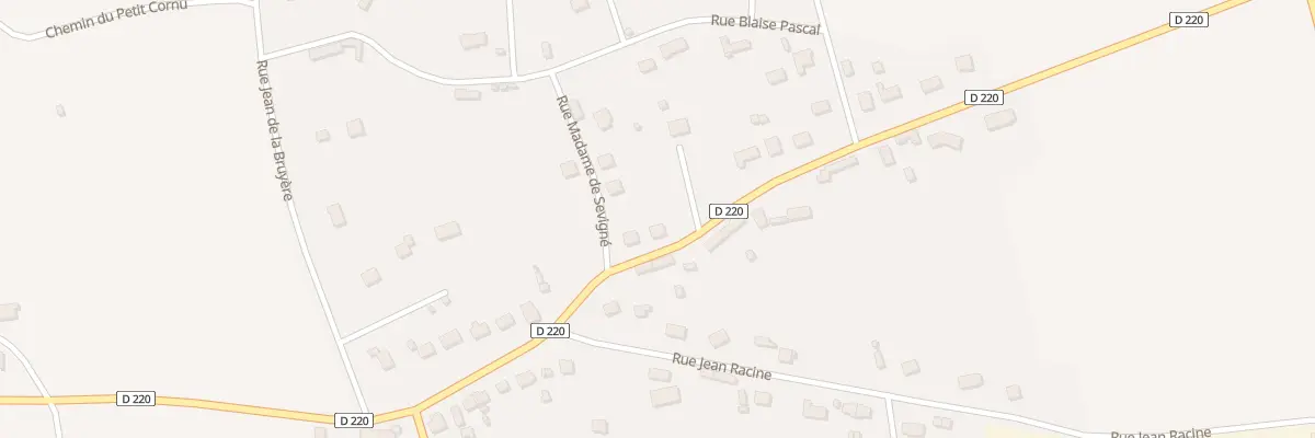 Plan du 14 Rue Rene Descartes à Rai