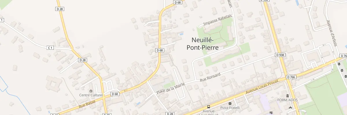 Plan du 11 Rue du 8 Mai 1945 à Neuillé-Pont-Pierre