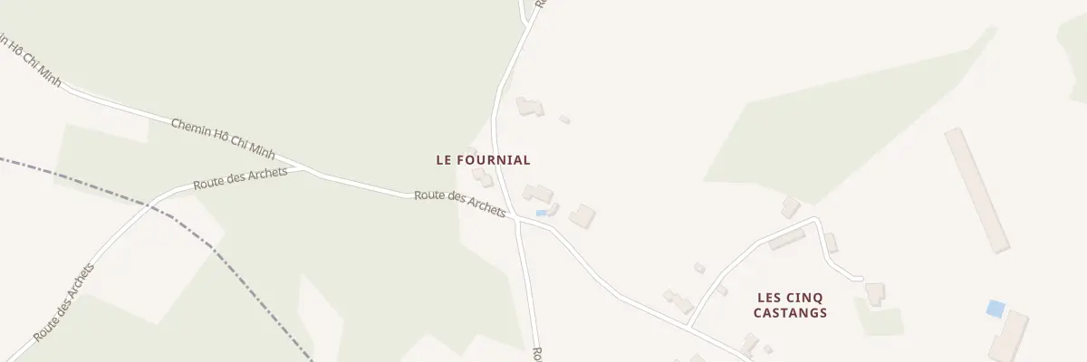 Plan du 10 Rte de l’Étang à Campsegret
