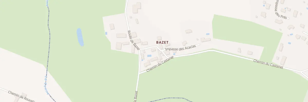 Plan du 73 Che du Castanet à Cours-de-Pile