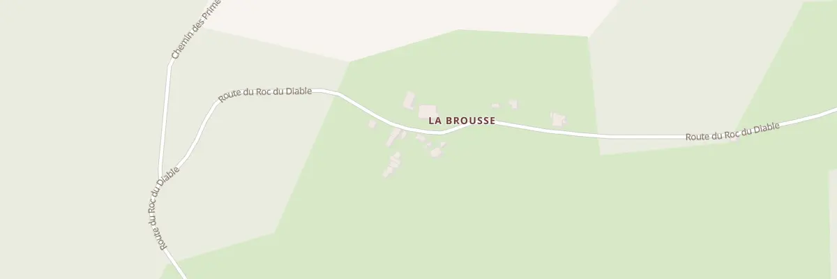 Plan du 76 La Brousse à Rudeau-Ladosse