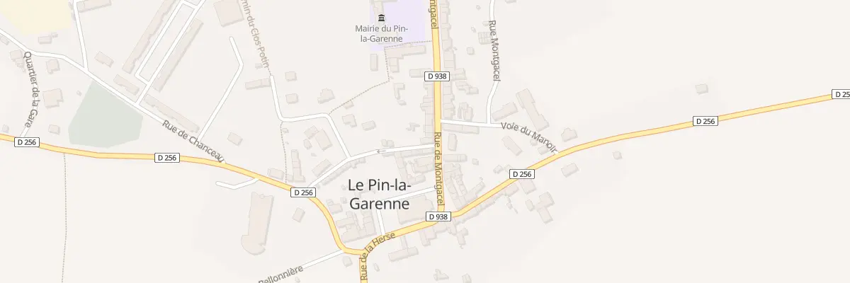 Plan du 11 Rue Montgacel au Pin-la-Garenne