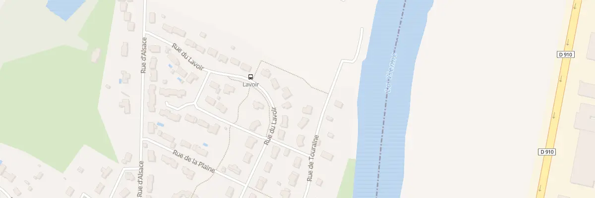 Plan du 18 Rue du Lavoir à Antran