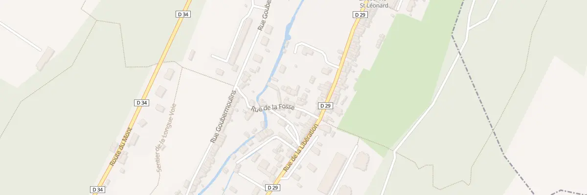 Plan du 16 Rue de la Fosse à Lillebonne