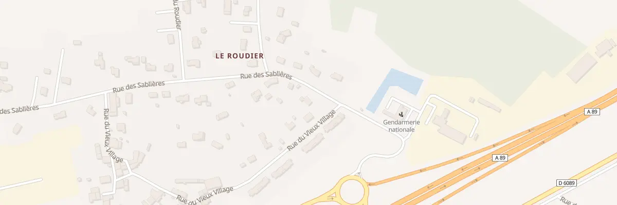 Plan du 42 Rue des Sablières à Saint-Astier