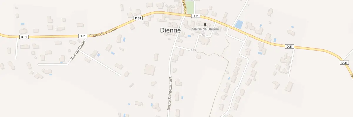 Plan du 7 Rte de Saint Laurent à Dienné
