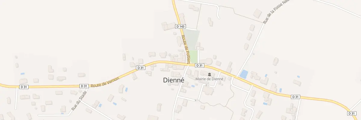 Plan du 2 Rte de Vernon à Dienné