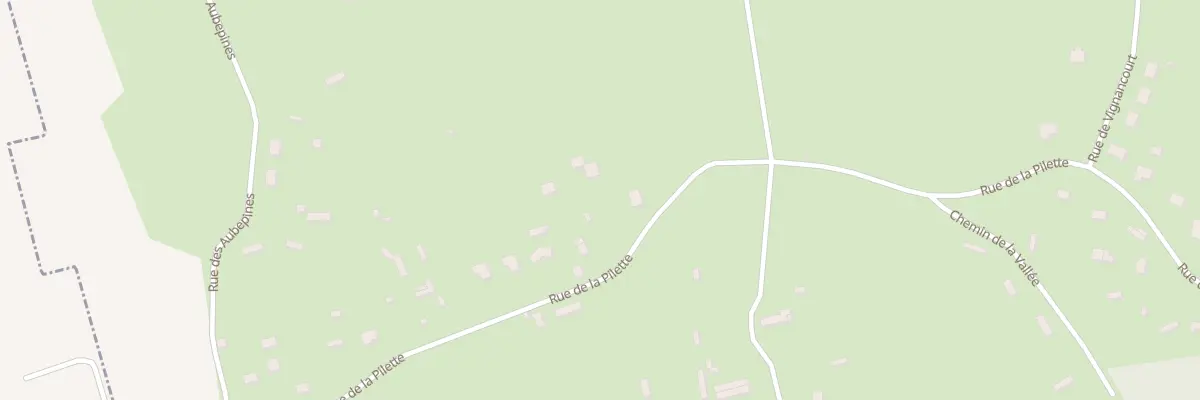 Plan du 1310 Rue de la Pilette à Bernay