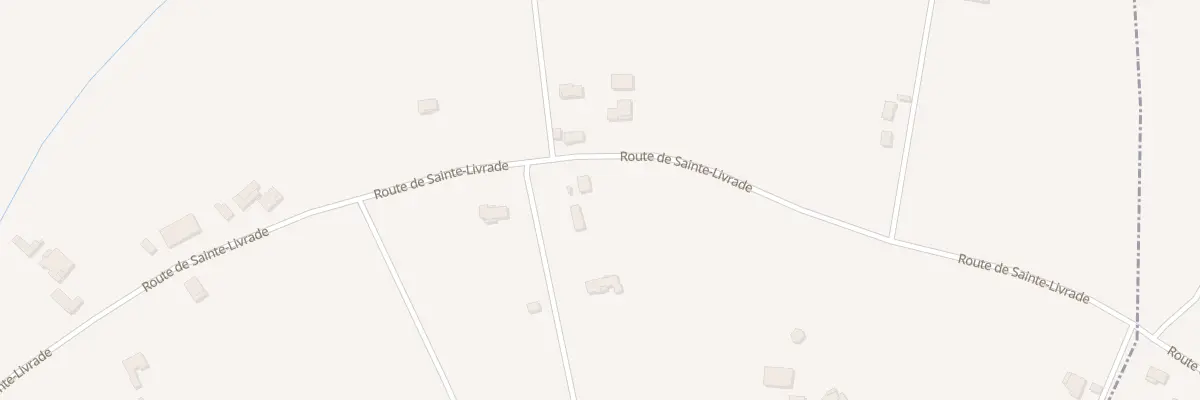 Plan du 1182 Rte de Sainte Livrade à Fongrave