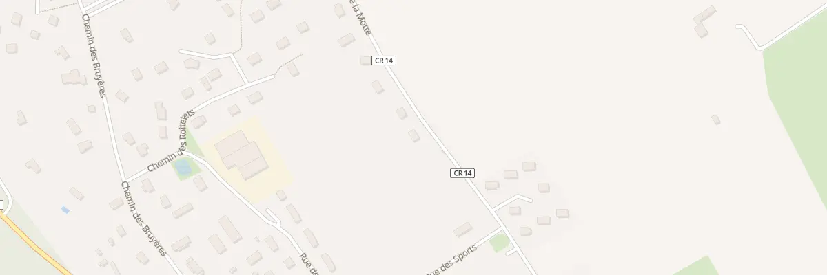 Plan du 613 Che de la Motte à Campigny
