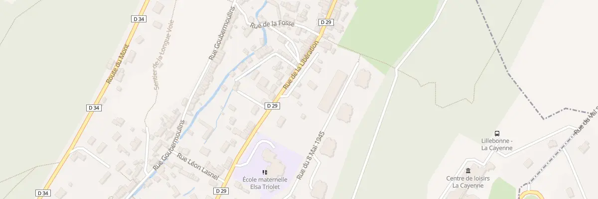 Plan du 70 Rue de la Liberation à Lillebonne