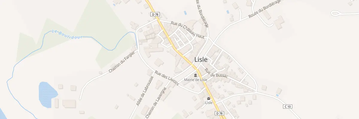 Plan du 21 Grande Rue à Lisle