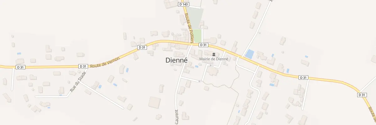 Plan du 3 Rte de Saint Laurent à Dienné
