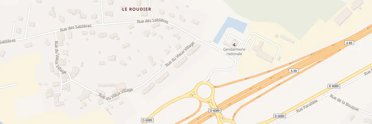 Plan du 36 Rue du Vieux Village à Saint-Astier