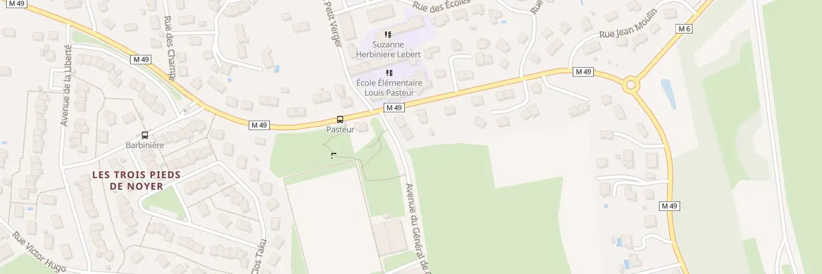 Plan du 2 Rue Gen de Gaulle à Luynes