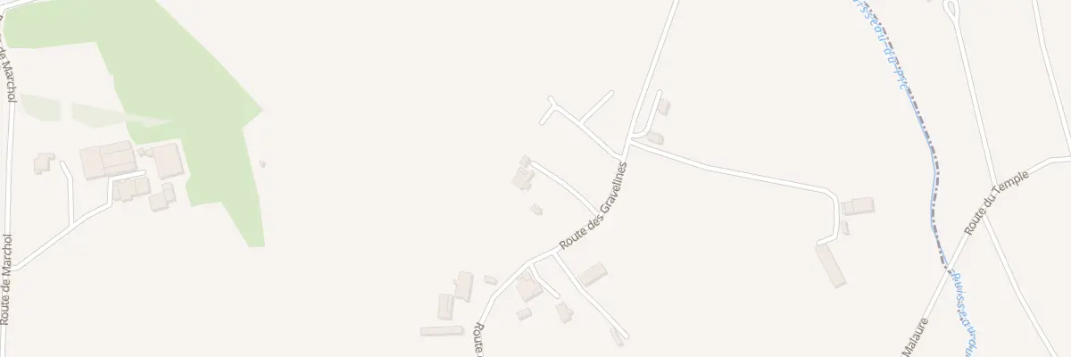 Plan du 1080 Rte des Gravelines au Temple-sur-Lot