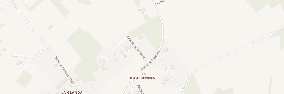 Plan du 50 Les Boulbennes à Plaisance