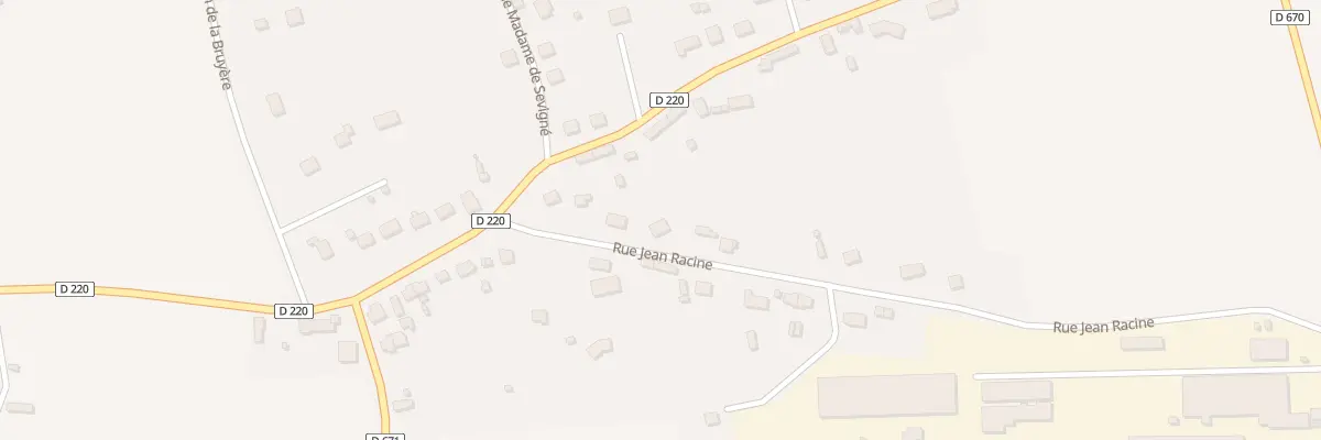 Plan du 3 Rue Jean Racine à Rai