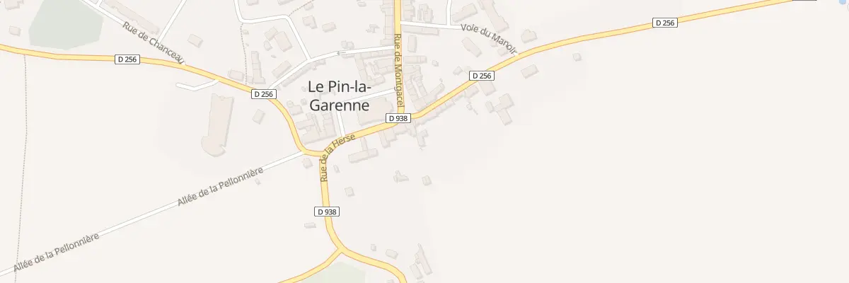Plan du 1 Rue de la Herse au Pin-la-Garenne