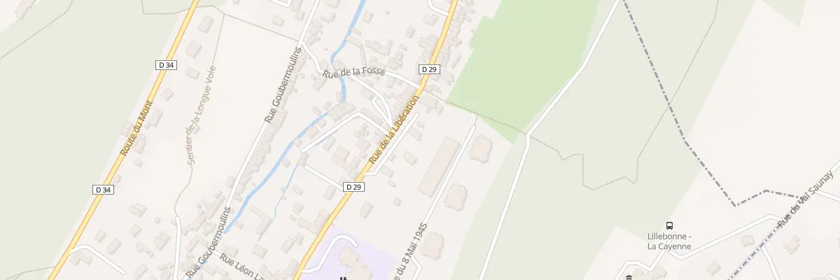 Plan du 72 Rue de la Liberation à Lillebonne