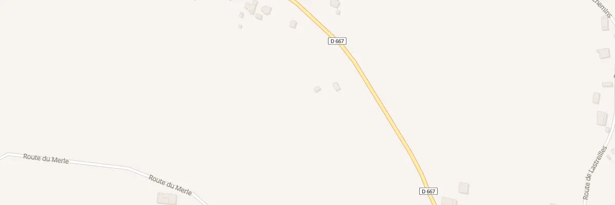 Plan du 1001 Rte de Miramont de Guyenne à Saint-Étienne-de-Fougères