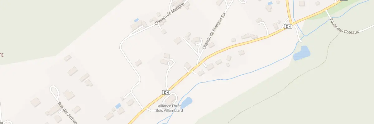 Plan du 695 Rte de Perigueux à Villamblard