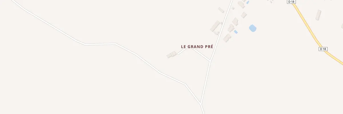 Plan du 6 Le Grand Pré à Tercé