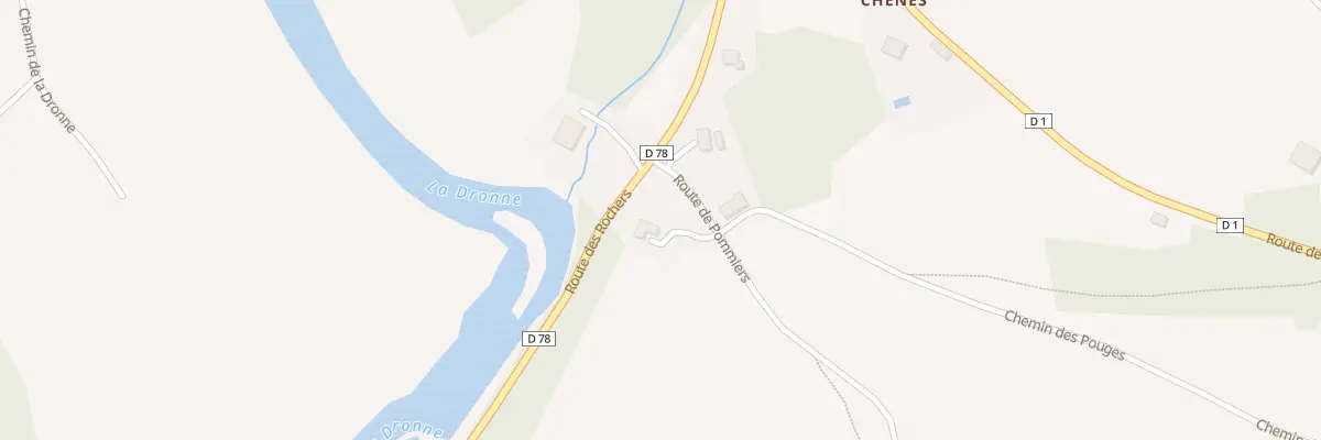 Plan du 76 Rte de Pommiers à Lisle