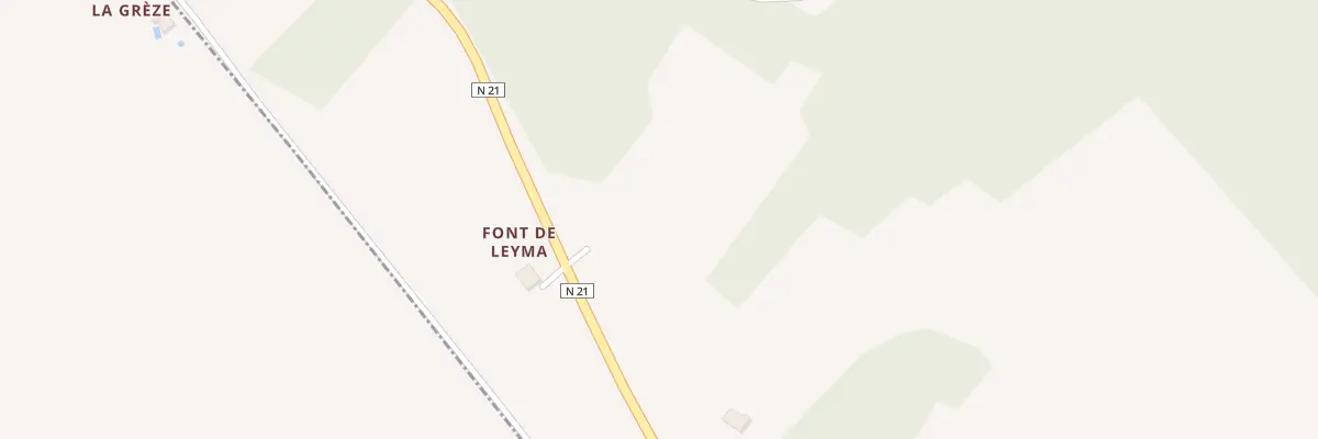 Plan du 54A Font de l’Eyma à Monsaguel