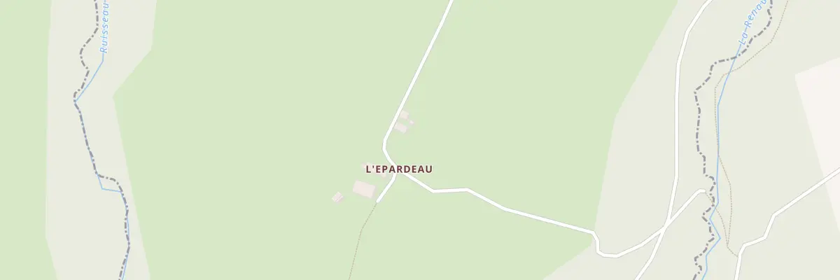 Plan du 3 Imp de l’Epardeau à Rouzède