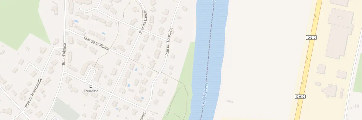 Plan du 22 Rue de Touraine à Antran