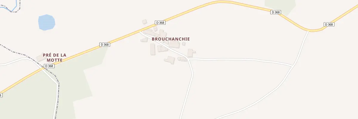 Plan du 6 Rte de Brouchanchie à Terres-de-Haute-Charente