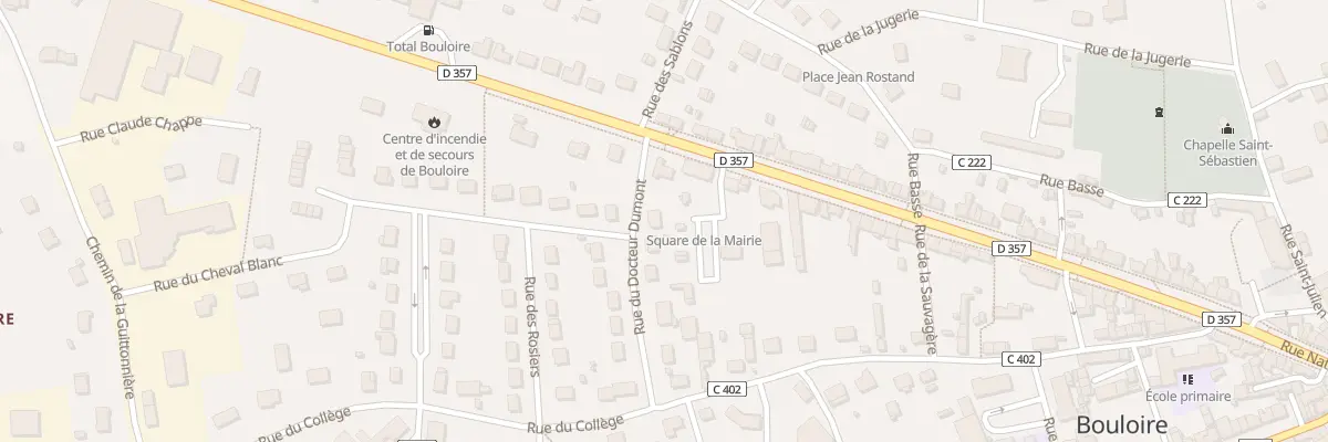Plan du 1 Rue du Doc Dumont à Bouloire