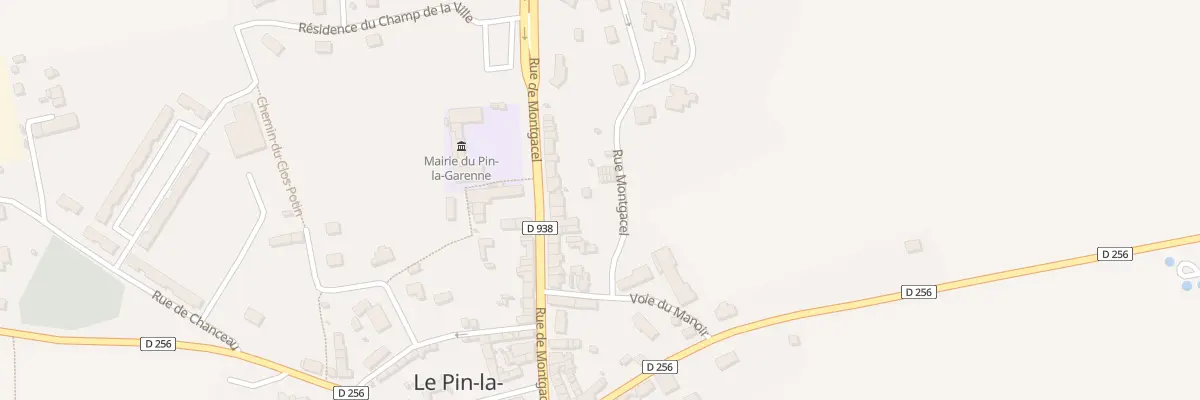 Plan du 34B Rue Montgacel au Pin-la-Garenne