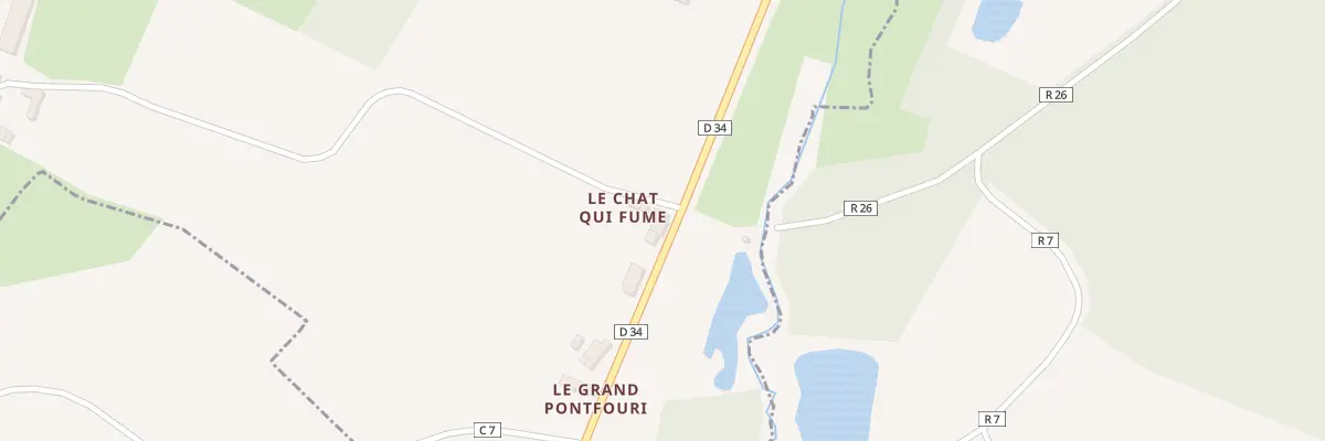 Plan du 5301 Le Chat Qui Fume à Thorigné-sur-Dué