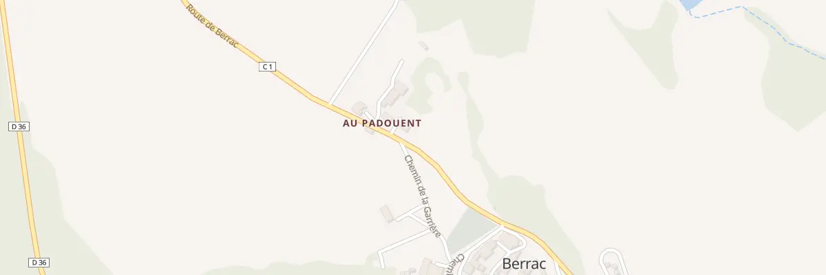 Plan du 5014 Au Padouent à Berrac