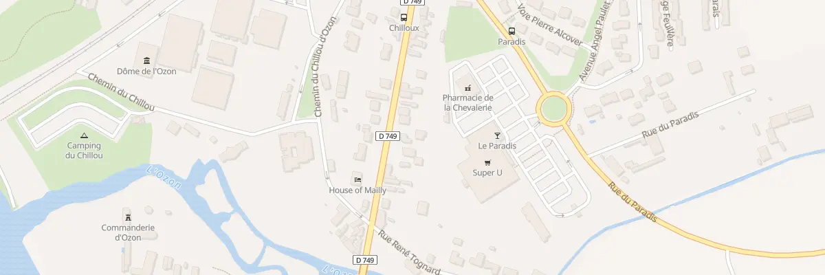 Plan du 112 Av Jean Mermoz à Châtellerault